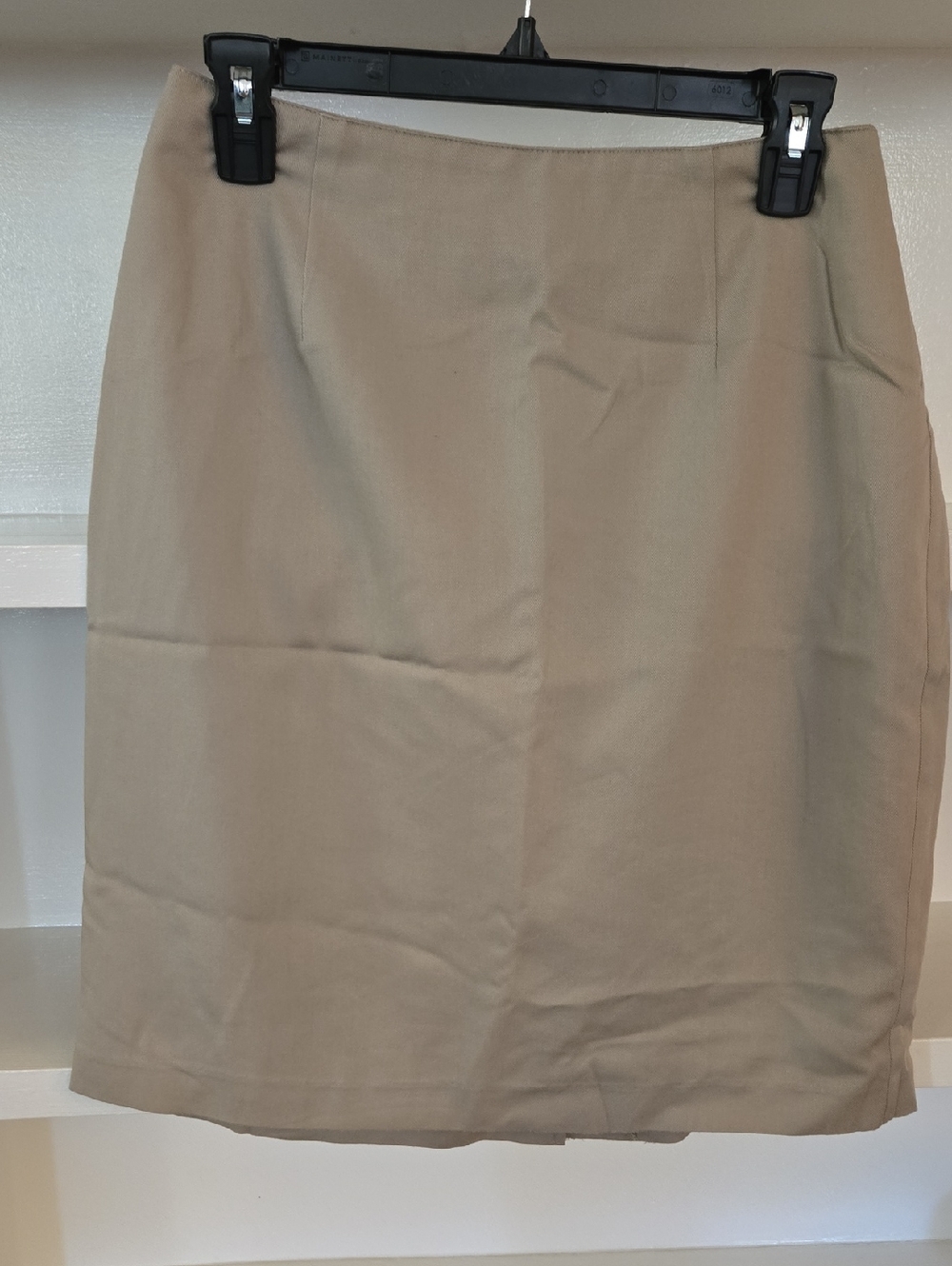 Classic Tan Pencil Skirt – Sleek Office Staple